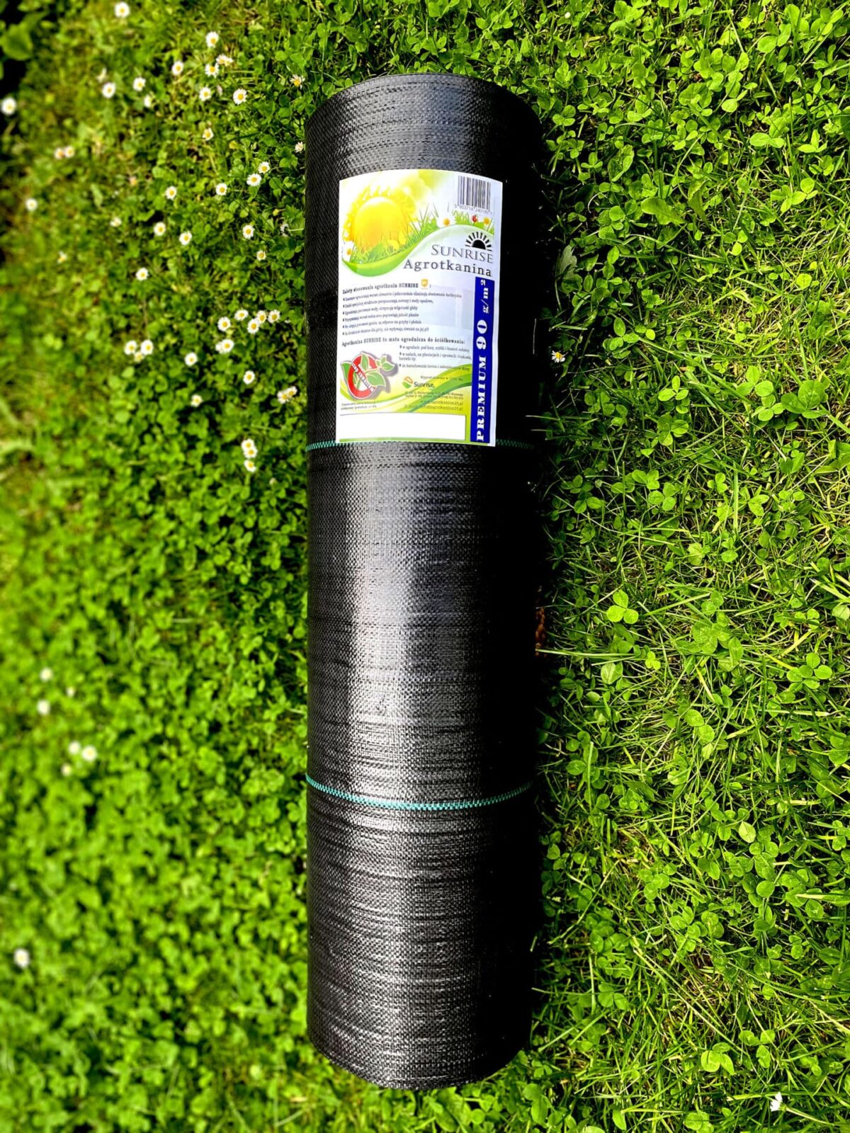 Agrotkanina czarna UV90 g/m2 Premium SUNRISE - obrazek 6