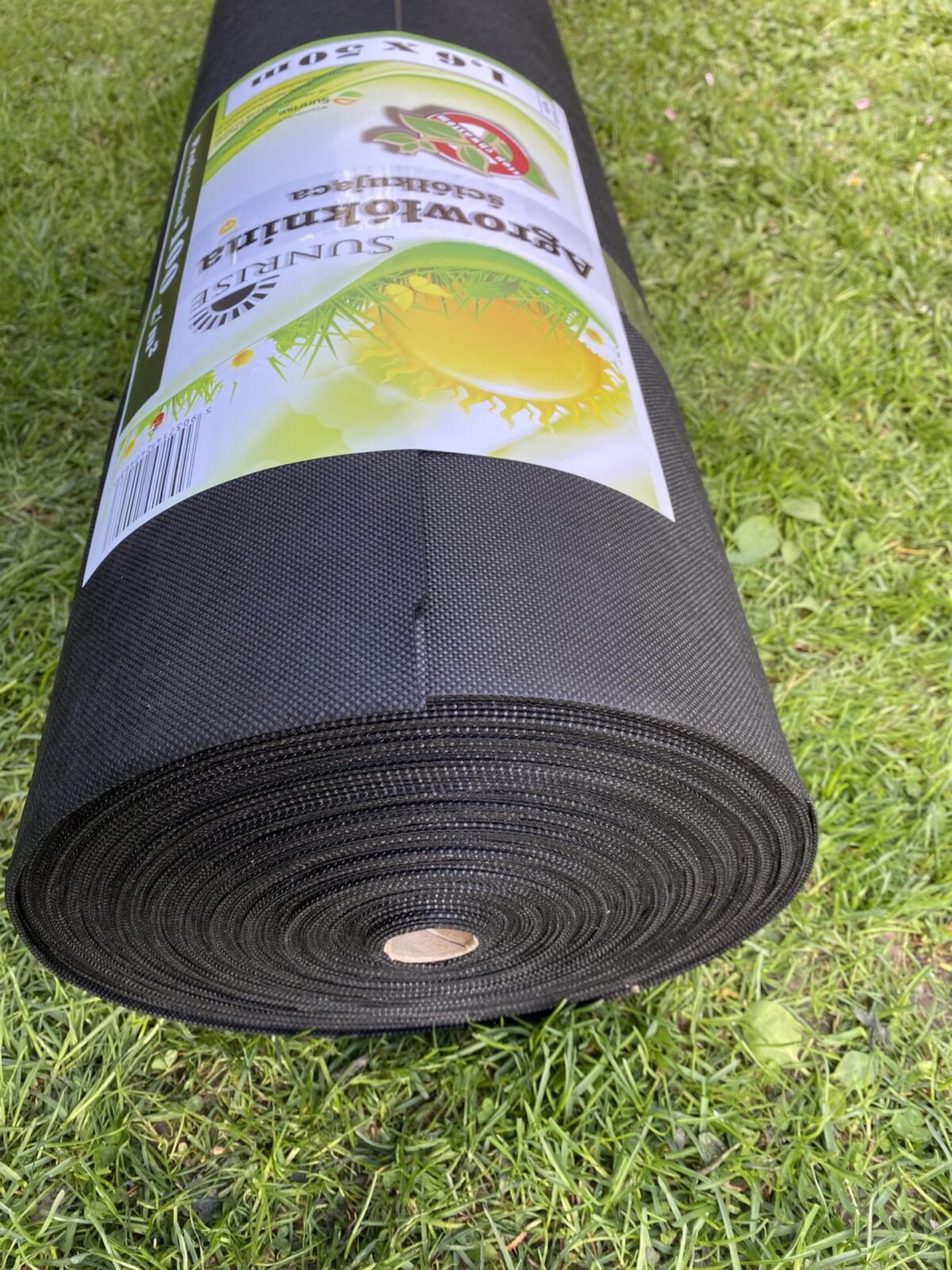 Agrowłóknina czarna UV 100g 1,6x50m - obrazek 7