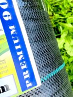 Agrotkanina Czarna 90 g/m² UV Premium 1,1 x 50m SUNRISE – Mata Antychwastowa Ogrodnicza Pod Kamień - obrazek 8