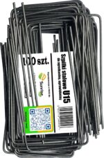 Szpilki do agrotkaniny TYP-U 100szt. STALOWE - obrazek 5